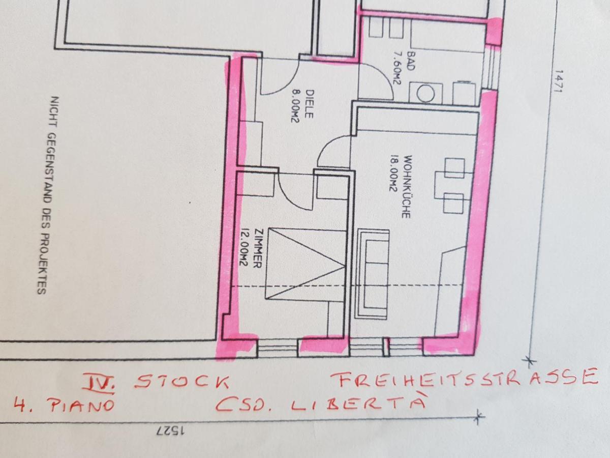 Hager Apartment 3 Μεράνο Εξωτερικό φωτογραφία